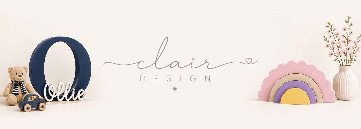 Clair Design — Personalized Nursery Decor